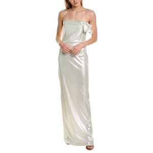 Black Halo Divina Gown NWT Size 2 Silver